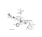 GE GSD3330C06WW motor-pump mechanism diagram