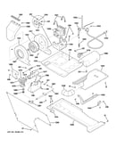 Motor, blower & belt