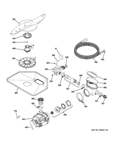 Motor-pump mechanism