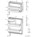 Hotpoint HTS16BBSDRWW doors diagram