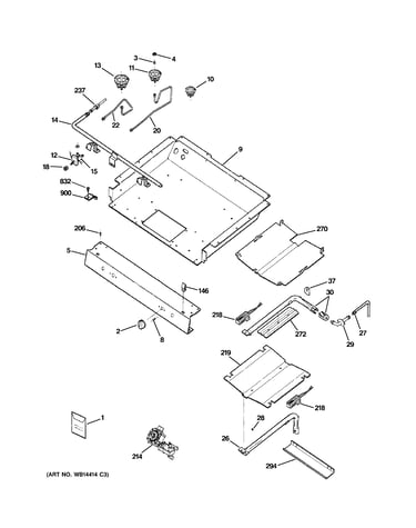 Gas & burner parts