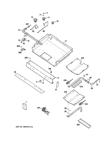 Gas & burner parts