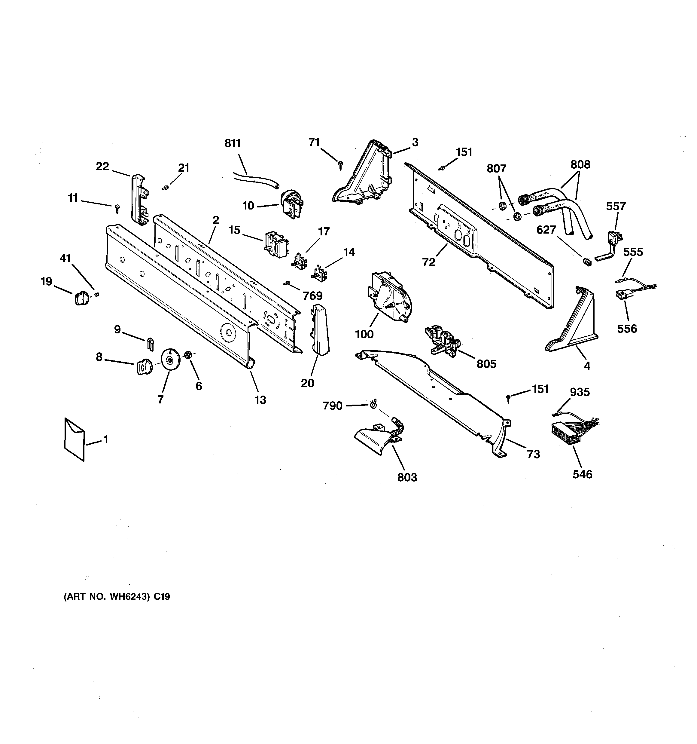 CONTROLS & BACKSPLASH