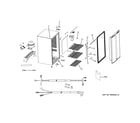 GE SFR03BAVBBB refrigerator diagram