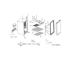 GE SMR03BAVBWW refrigerator diagram