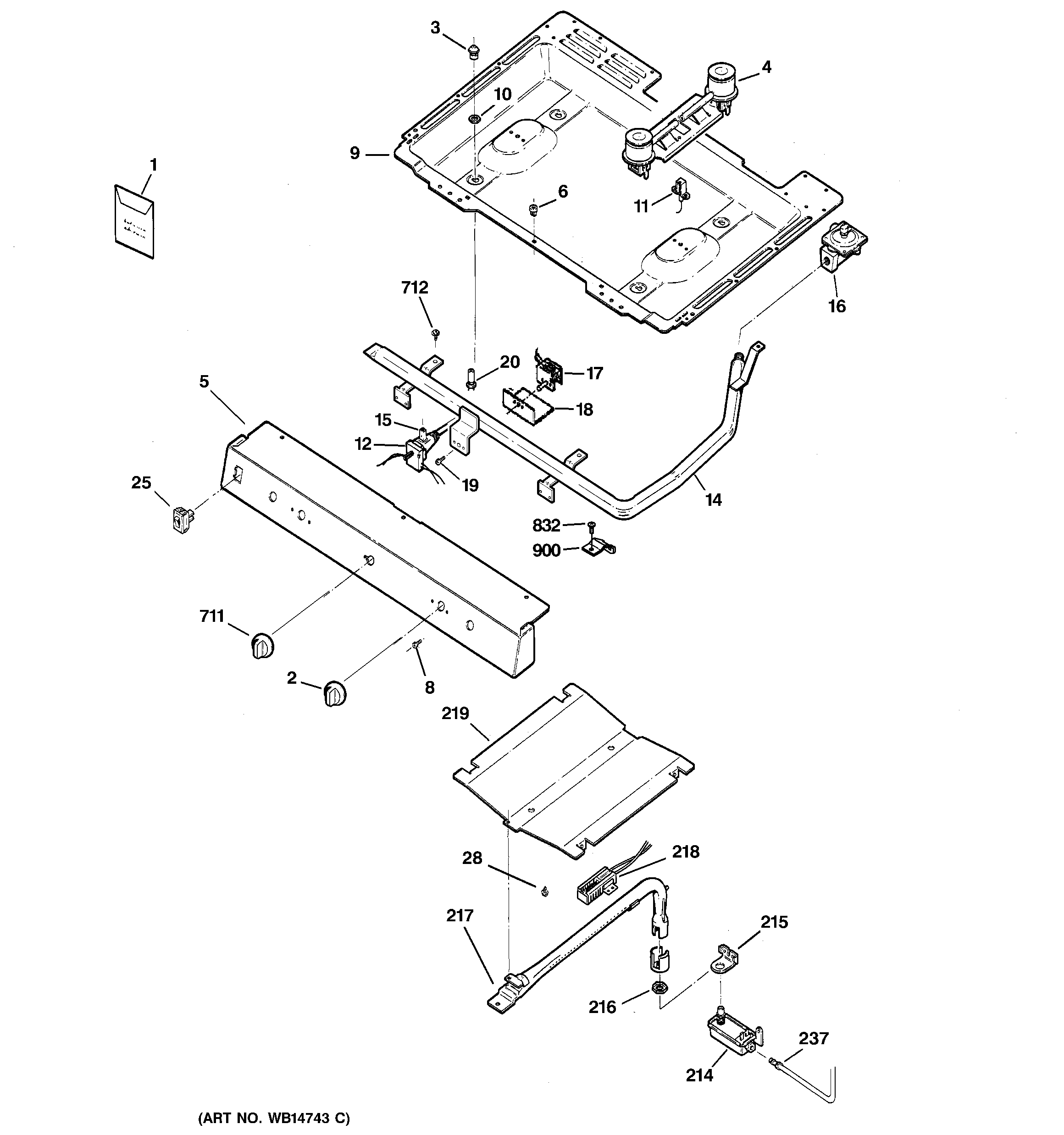 Gas & burner parts
