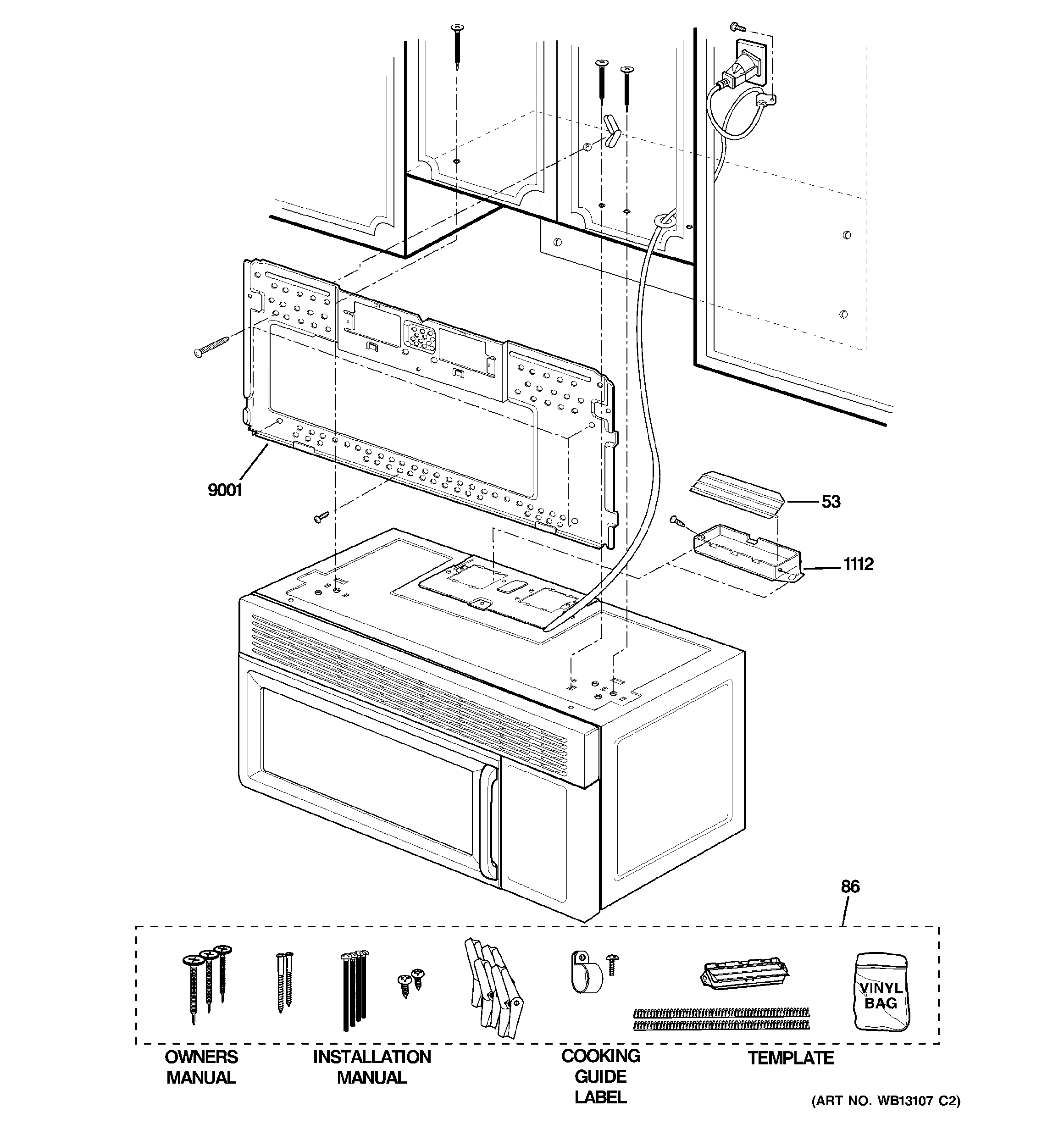 Installation parts