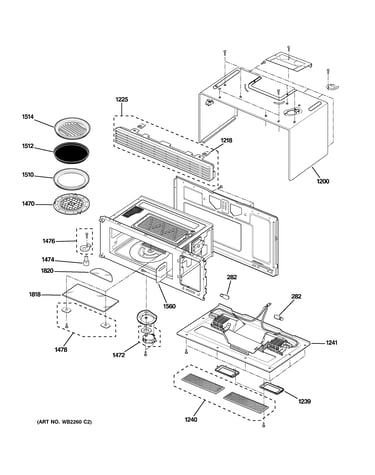 Oven cavity parts