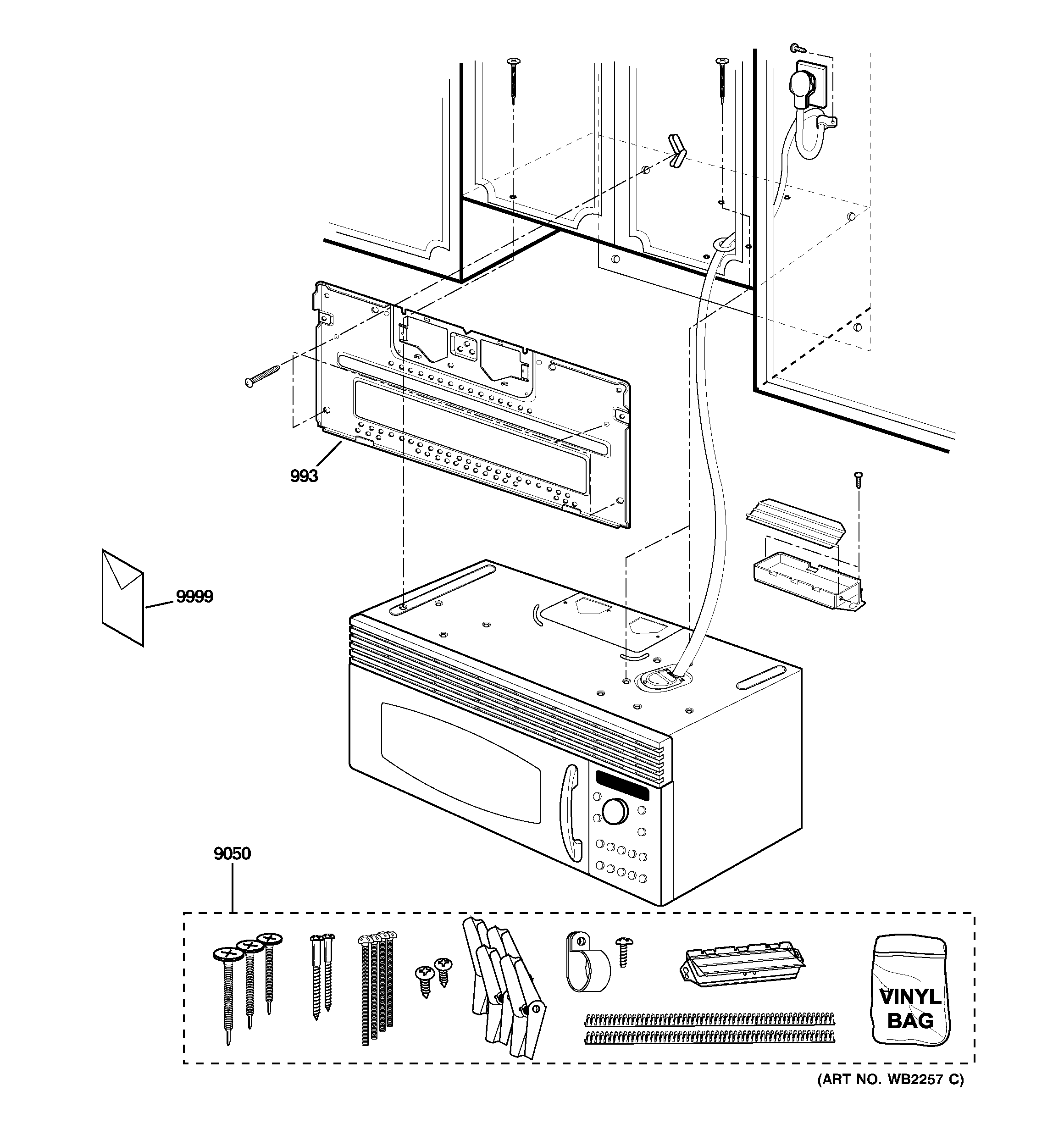 Installation parts