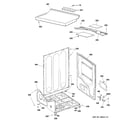 GE DNCD450EG6WC cabinet diagram