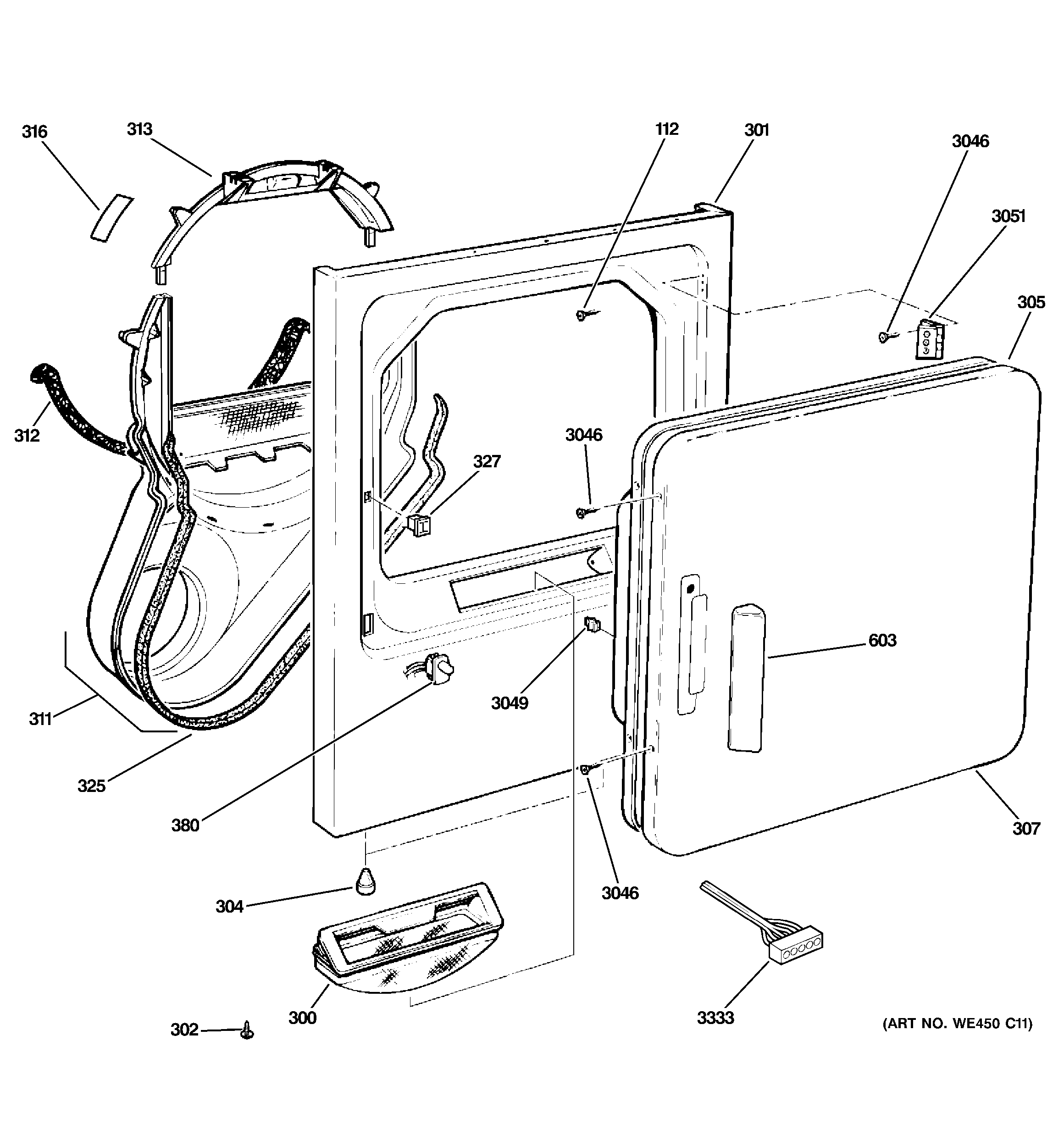 FRONT PANEL & DOOR