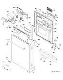 Escutcheon & door assembly