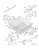 Upper rack assembly