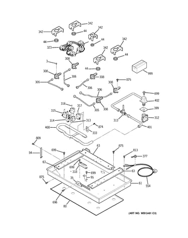 Gas & burner parts