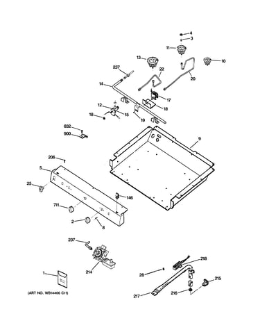Gas & burner parts