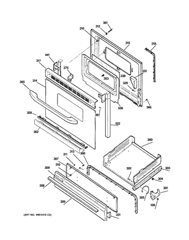 Door & drawer parts