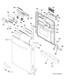 Escutcheon & door assembly
