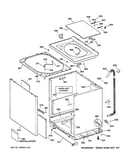 Cabinet, cover & front panel
