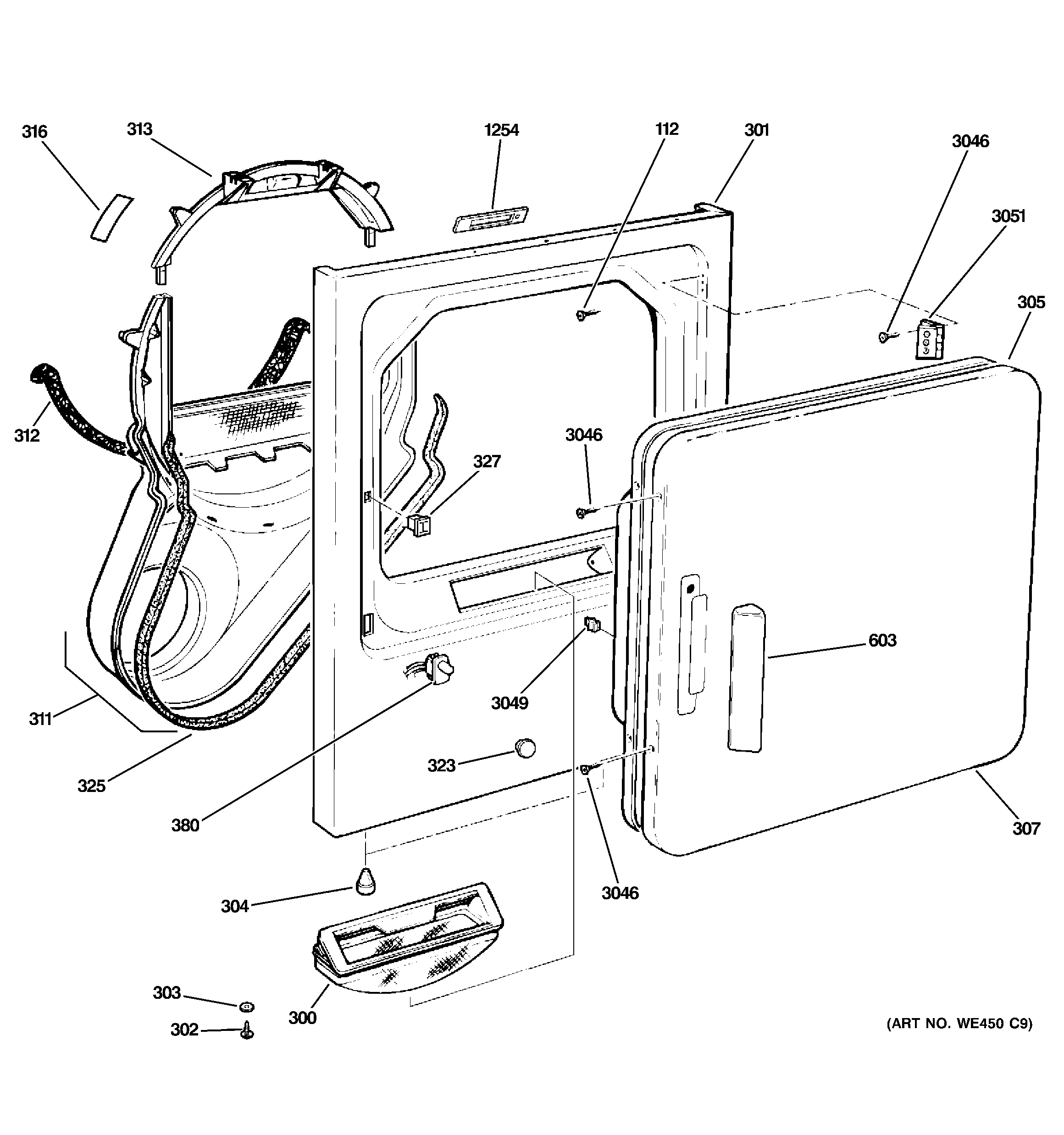 FRONT PANEL & DOOR