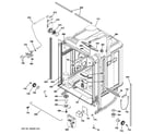 GE PDWF500P00WW body parts diagram