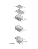 Freezer shelves