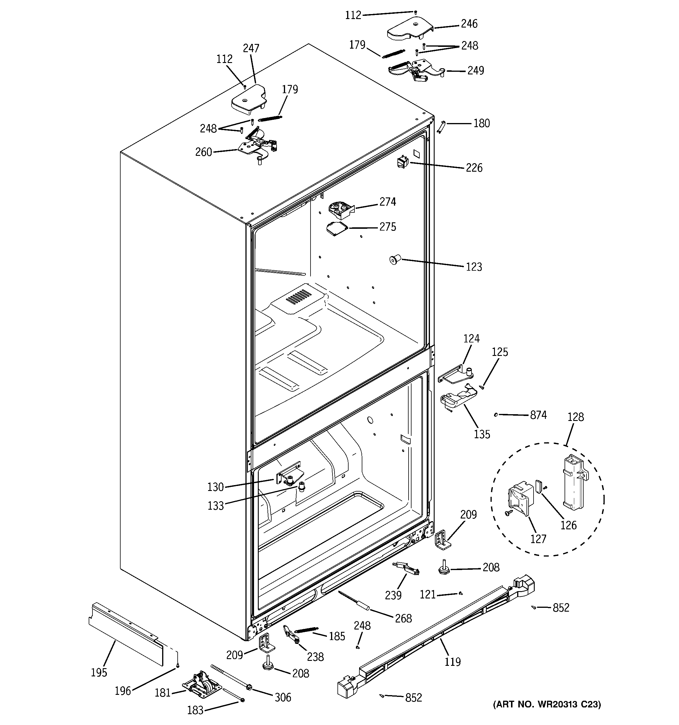 Case parts
