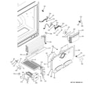 GE PGSS5NFYASS freezer section diagram