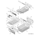 GE PGSS5NFYASS freezer shelves diagram