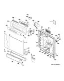 Escutcheon & door assembly