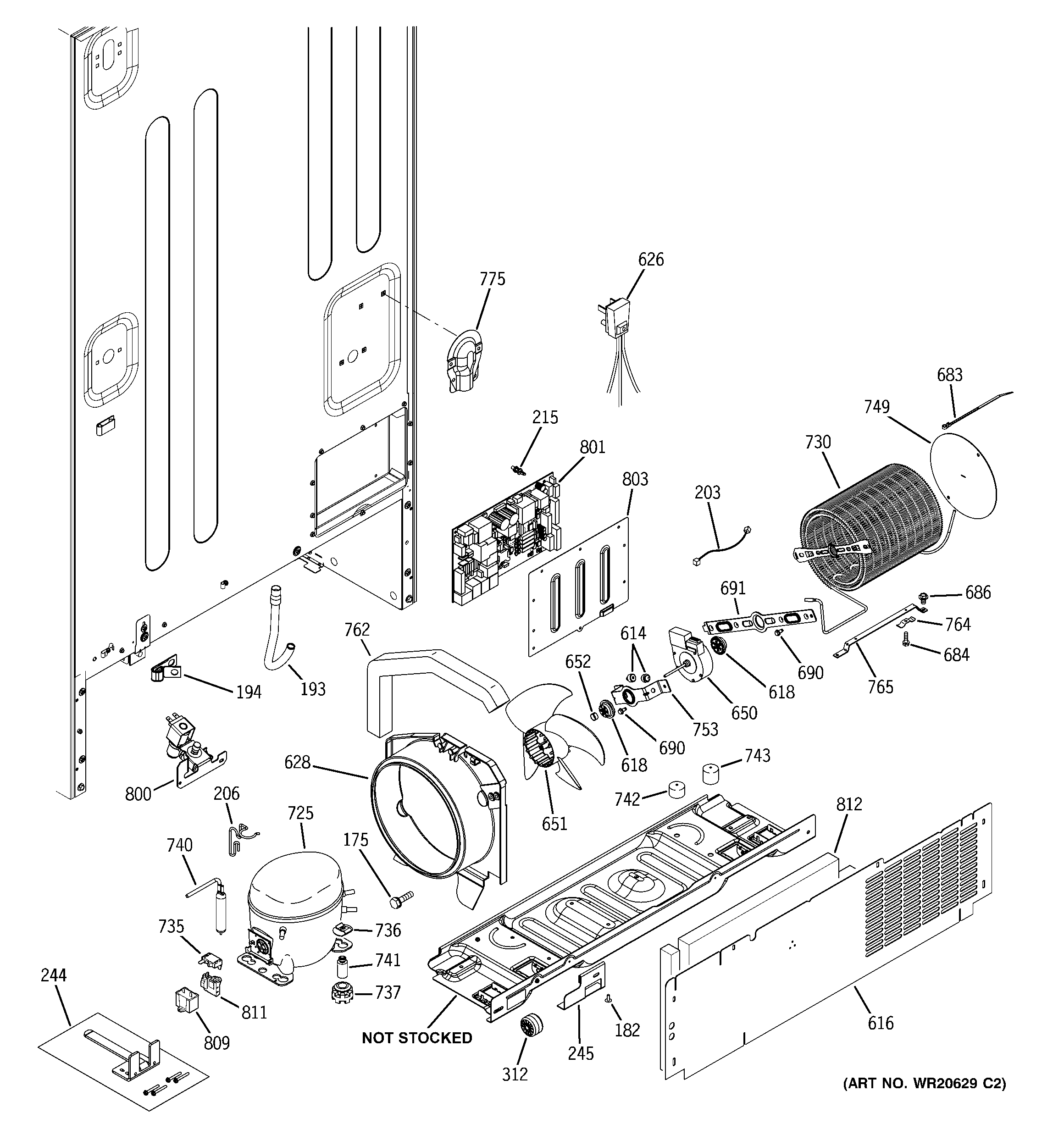 Machine compartment