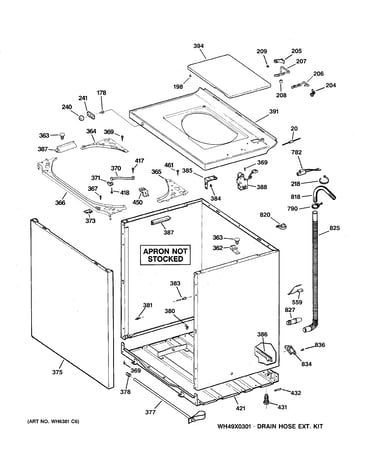 Cabinet, cover & front panel