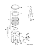 Tub, basket & agitator