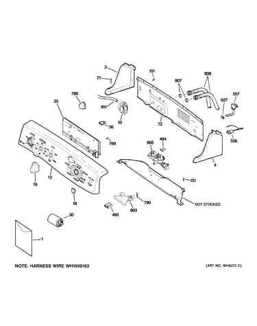 Controls & backsplash