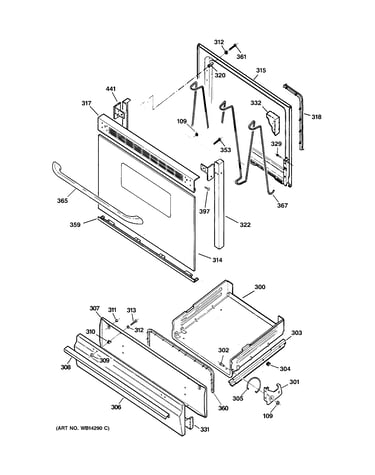 Door & drawer parts