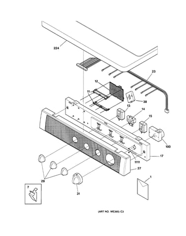 Controls & top panel