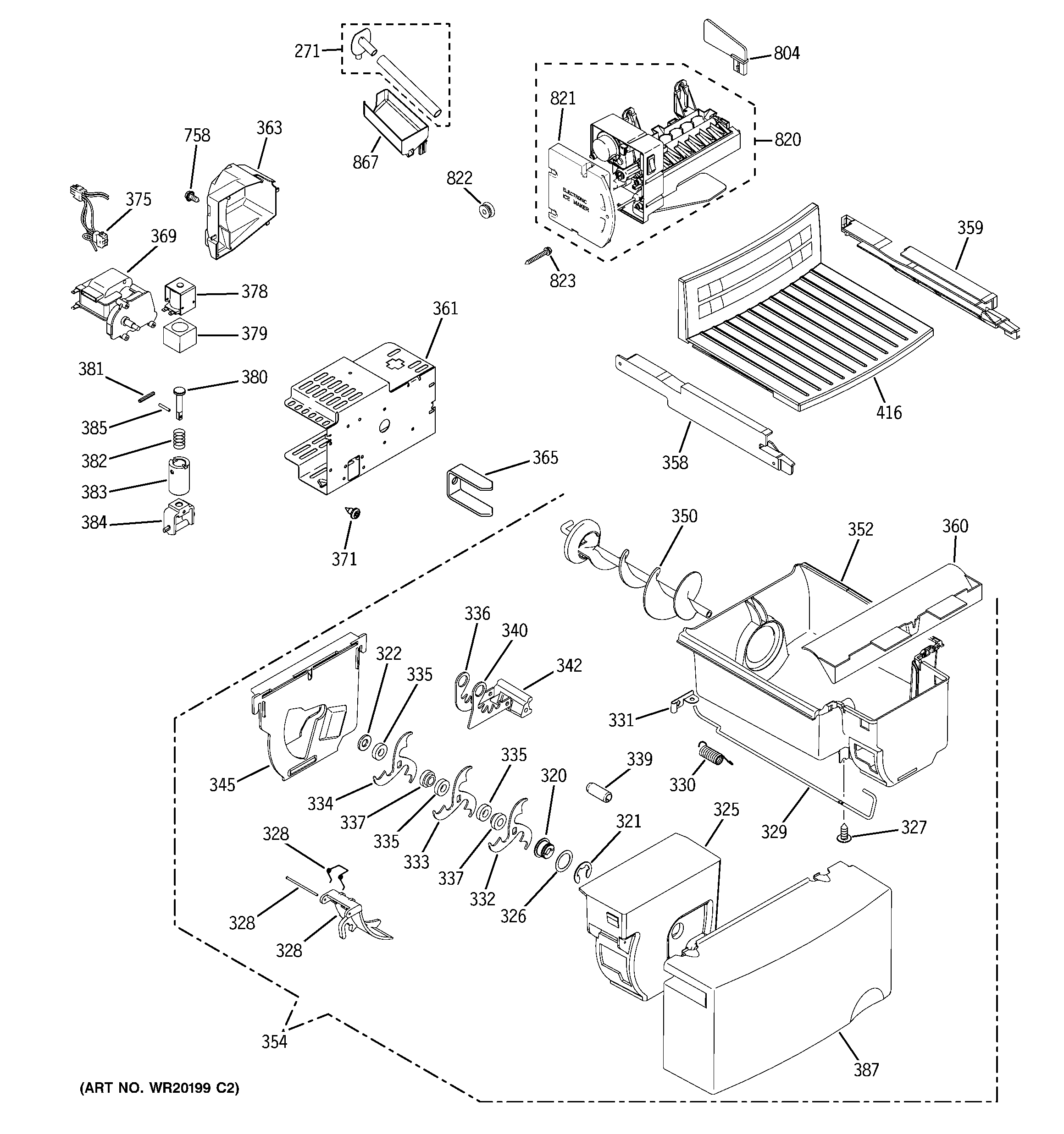 ICE MAKER & DISPENSER