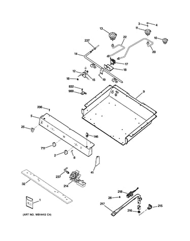 Gas & burner parts