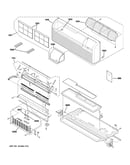 Grille, heater & base pan parts