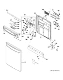 Escutcheon & door assembly