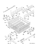 Upper rack assembly