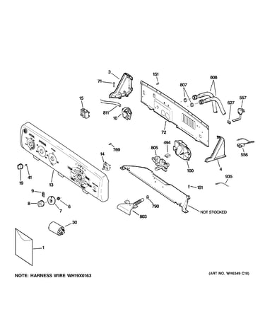 Controls & backsplash