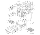 GE JB730SN1SS body parts diagram