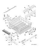 Upper rack assembly