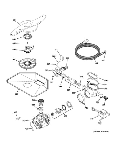 Motor-pump mechanism