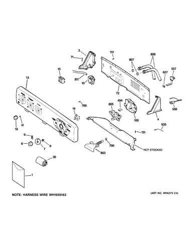 Controls & backsplash
