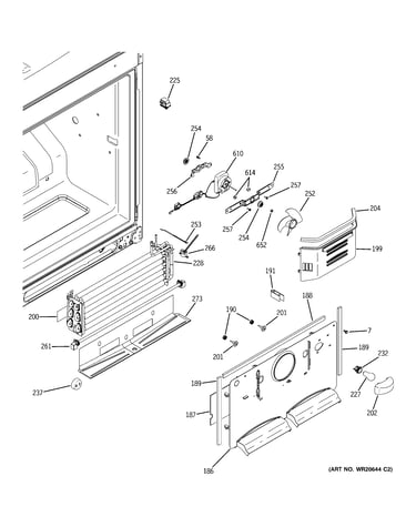 Freezer section