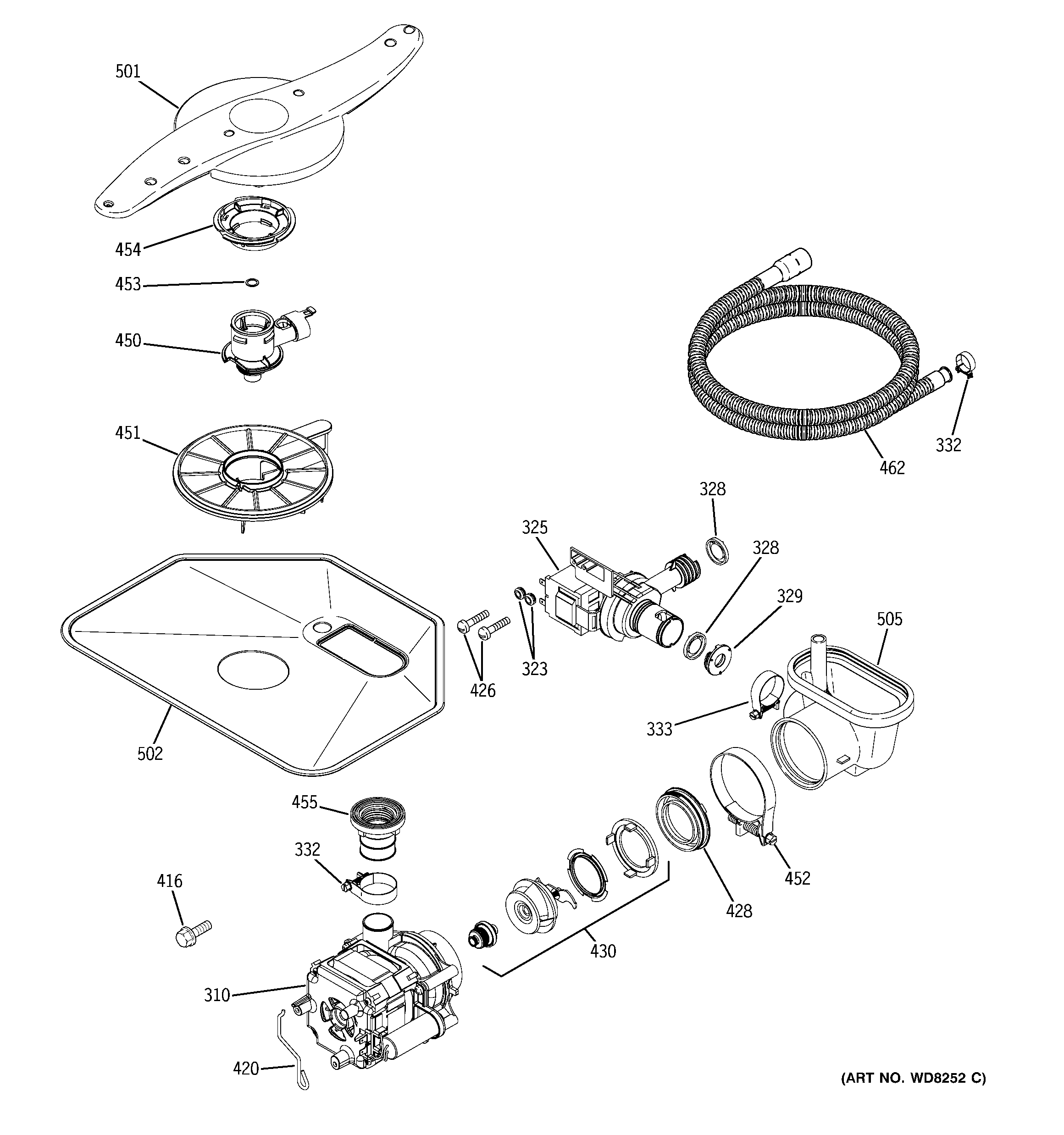 Motor-pump mechanism