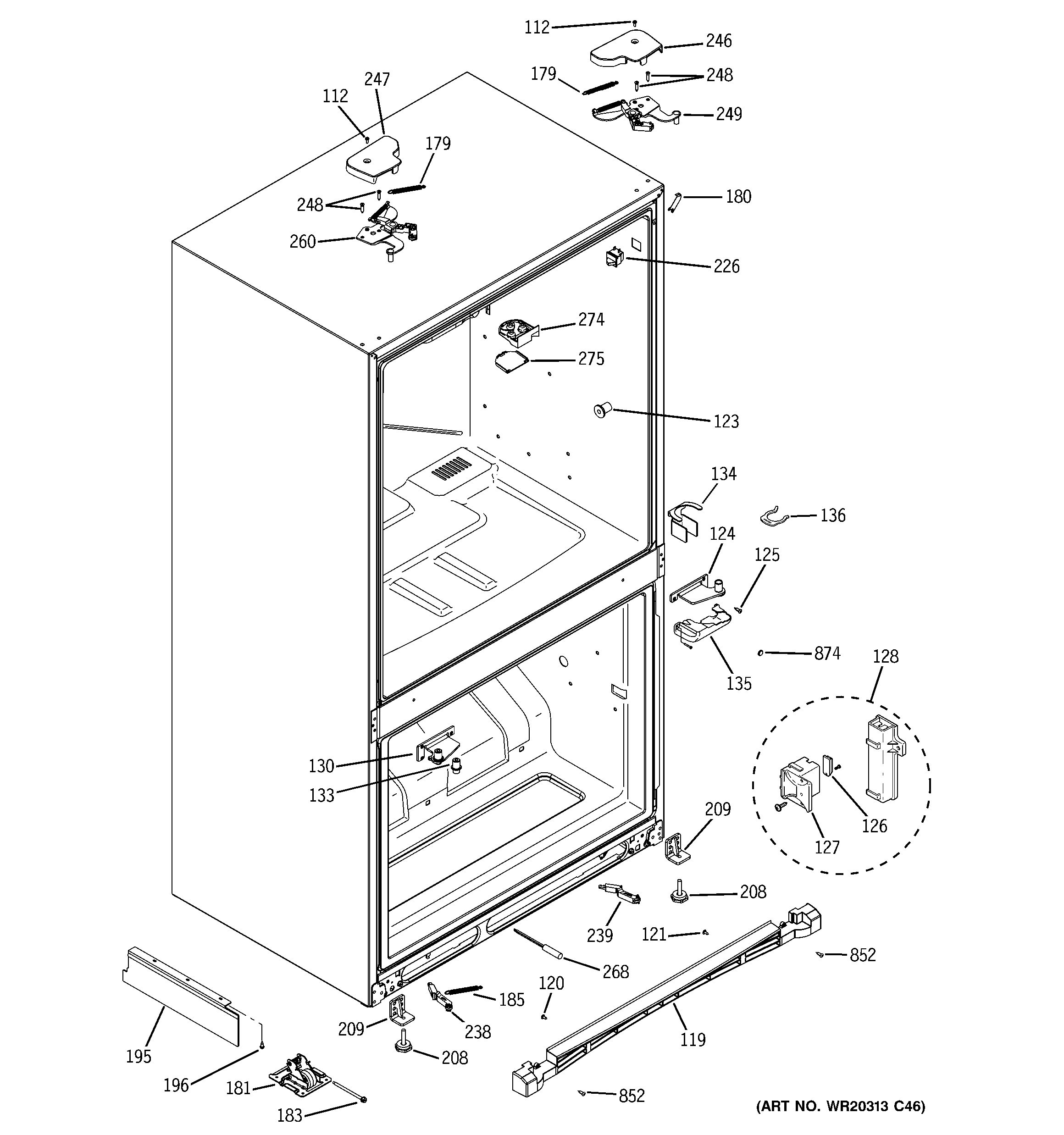 Case parts
