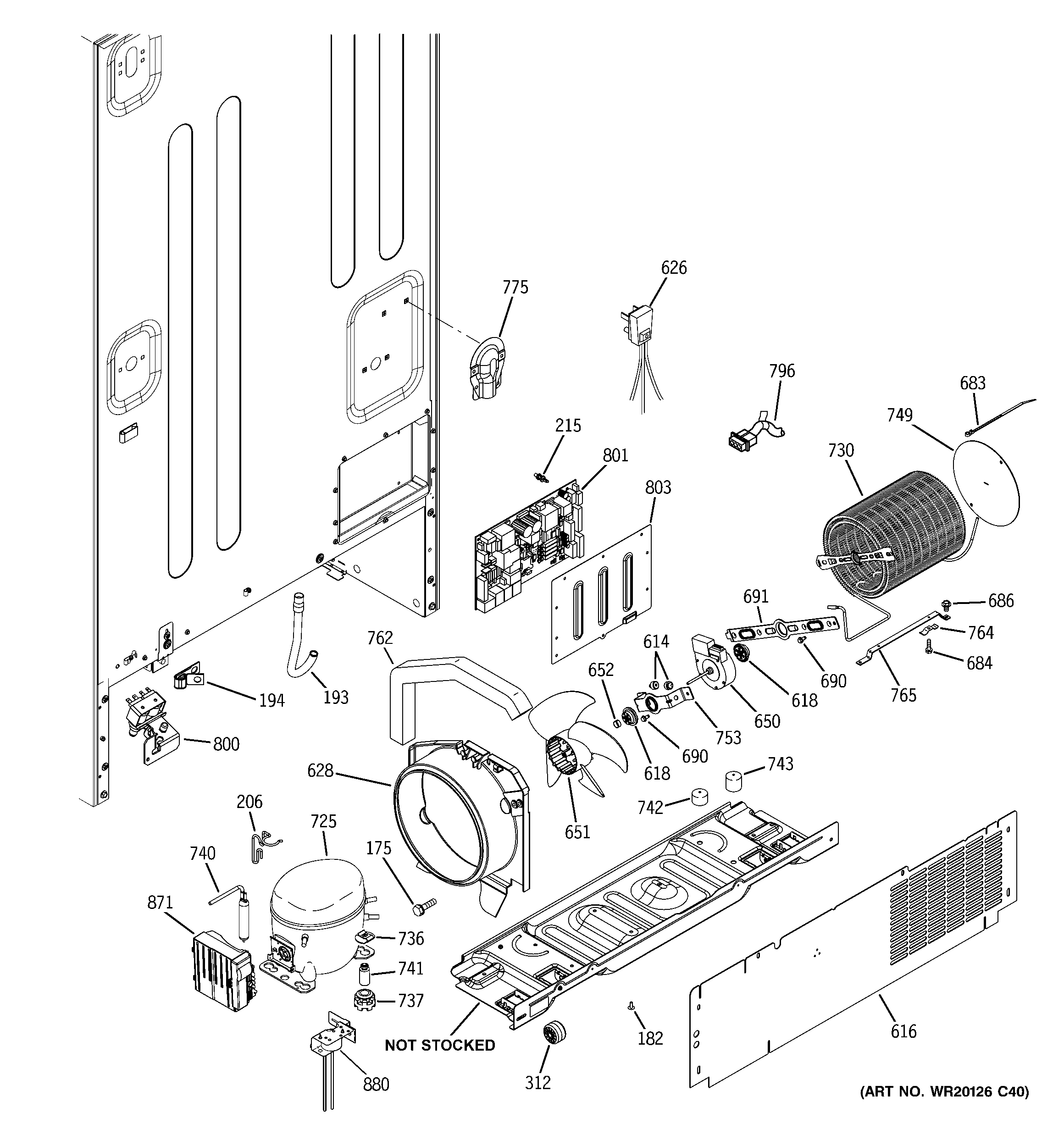 Machine compartment