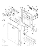 Escutcheon & door assembly
